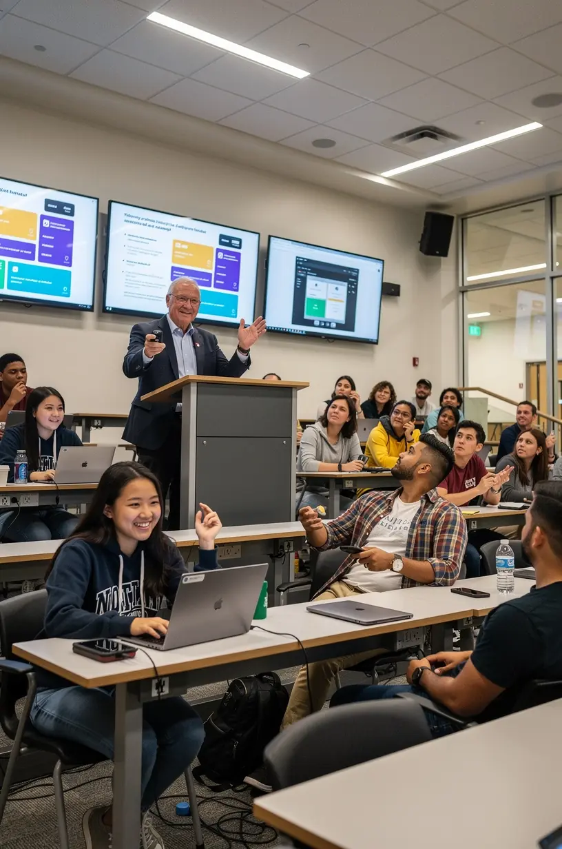 Professional business solutions illustration